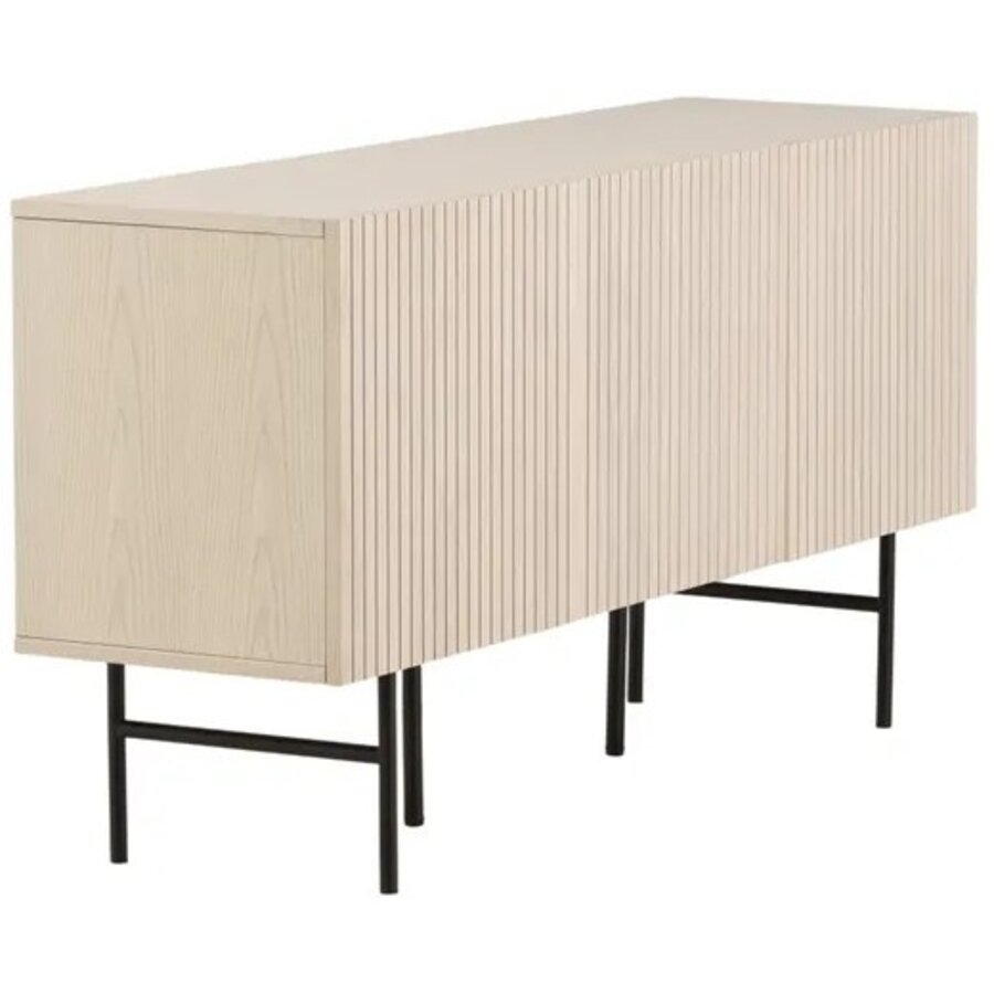 Hjem Interiors Björkön White Wash Dressoir met 3-Deuren