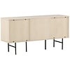 Björkön White Wash Dressoir met 3-Deuren
