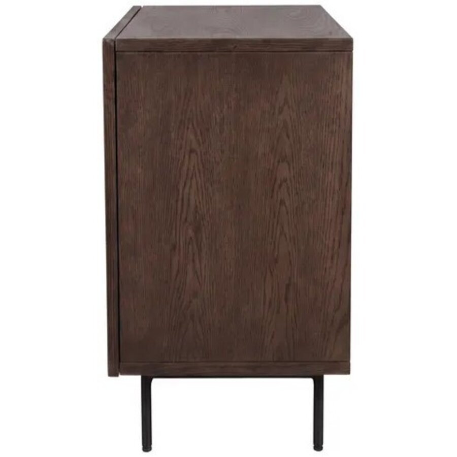 Hjem Interiors Björkön Mocha Eiken Dressoir met 3-Deuren