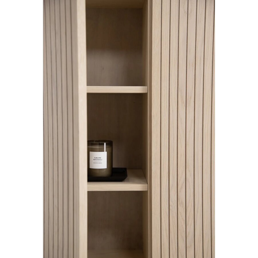 Björkön White Wash Opbergkast met 2-Deuren Hjem Interiors Björkön White Wash Opbergkast met 2-Deuren