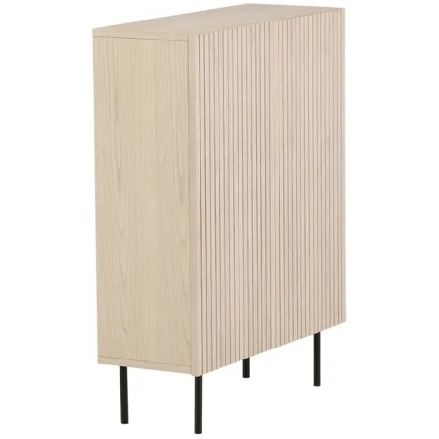 Björkön White Wash Opbergkast met 2-Deuren Hjem Interiors Björkön White Wash Opbergkast met 2-Deuren