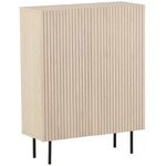 Hjem Interiors Björkön White Wash Opbergkast met 2-Deuren Hjem Interiors Björkön White Wash Opbergkast met 2-Deuren