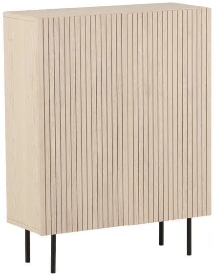 Hjem Interiors Björkön White Wash Opbergkast met 2-Deuren