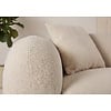Leia Beige Bouclé 3-Zits Bank + Chaise Lounge Rechts