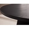 Bootcut Zwart Eettafel Rond Ø110 cm Bootcut Zwart Eettafel Rond Ø110 cm
