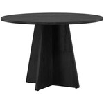 Hjem Interiors Bootcut Zwart Eettafel Rond Ø110 cm Hjem Interiors Bootcut Zwart Eettafel Rond Ø110 cm