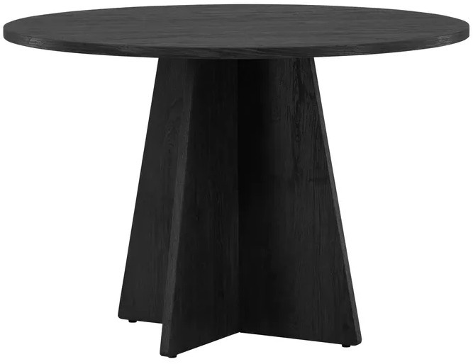 Hjem Interiors Bootcut Zwart Eettafel Rond Ø110 cm