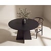 Bootcut Zwart Eettafel Rond Ø110 cm Bootcut Zwart Eettafel Rond Ø110 cm