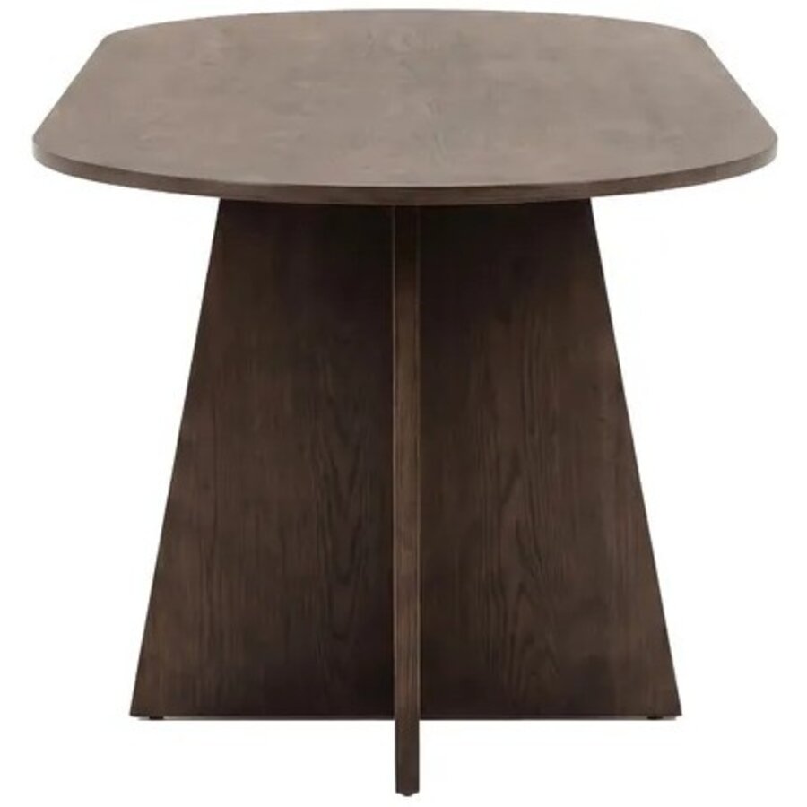 Bootcut Mocha Eettafel Ovaal 200 cm Hjem Interiors Bootcut Mocha Eettafel Ovaal 200 cm