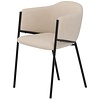 Evelina Eetkamerstoel Beige Velvet Evelina Eetkamerstoel Beige Velvet