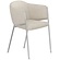 Evelina Eetkamerstoel Wit Linen