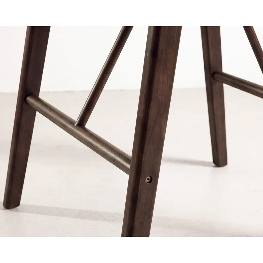Hjem Interiors Kaseidon Donkerbruin Eettafel Rond Ø100 cm