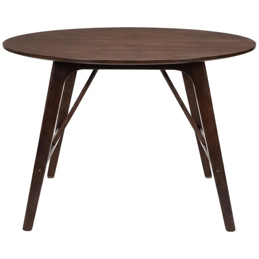Hjem Interiors Kaseidon Donkerbruin Eettafel Rond Ø100 cm