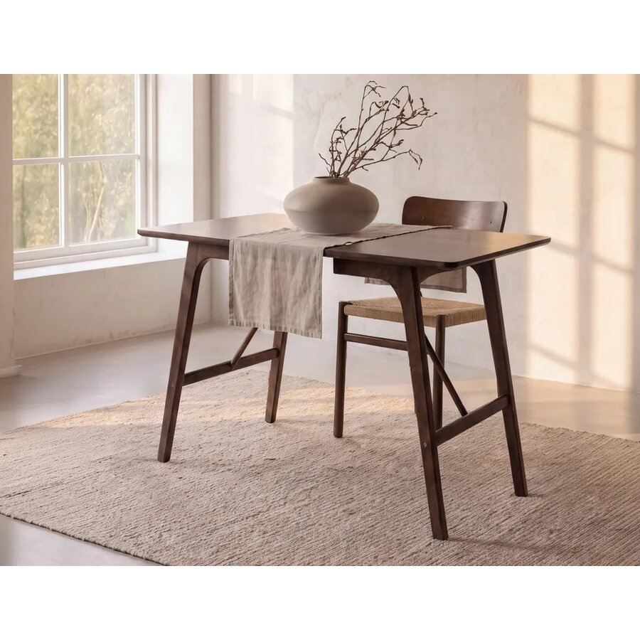 Hjem Interiors Kaseidon Donkerbruin Rechthoek 120 cm