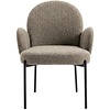 Blom Eetkamerstoel Bruin Linen Blom Eetkamerstoel Bruin Linen