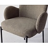 Blom Eetkamerstoel Bruin Linen Blom Eetkamerstoel Bruin Linen