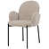 Blom Eetkamerstoel Beige Linen