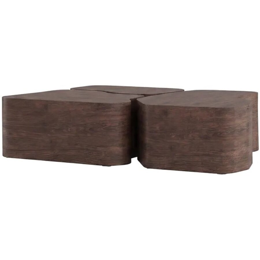Nordland Mocha Salontafel Set van 3 Hjem Interiors Nordland Mocha Salontafel Set van 3