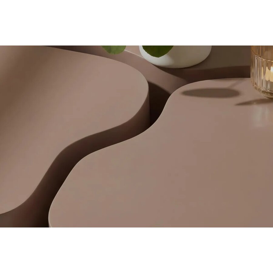 Nordland Bruin Salontafel Set van 3 Hjem Interiors Nordland Bruin Salontafel Set van 3