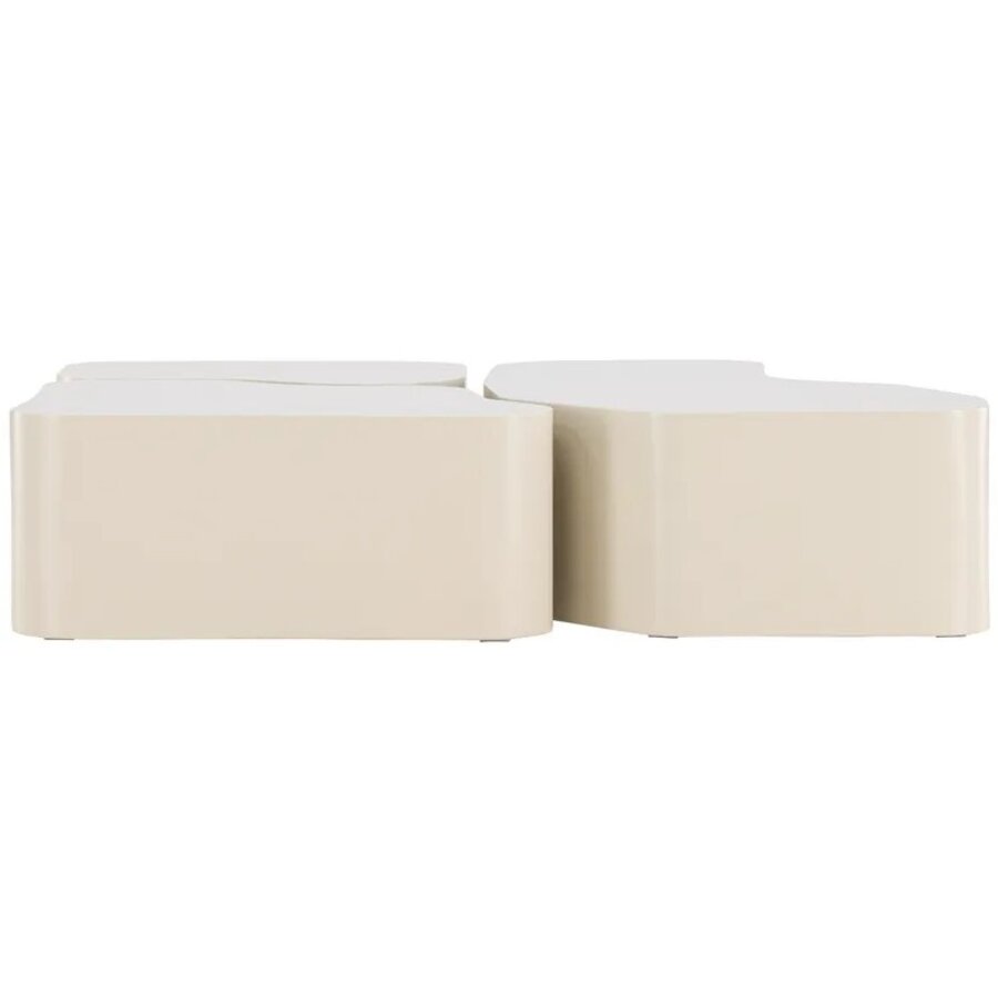 Hjem Interiors Nordland Beige Salontafel Set van 3