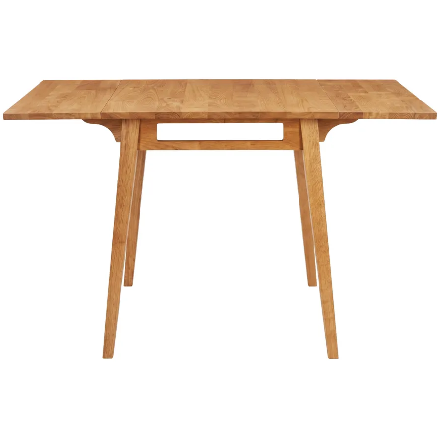 Hjem Interiors Yakidon Eiken Eettafel W60-105 cm Inklapbaar