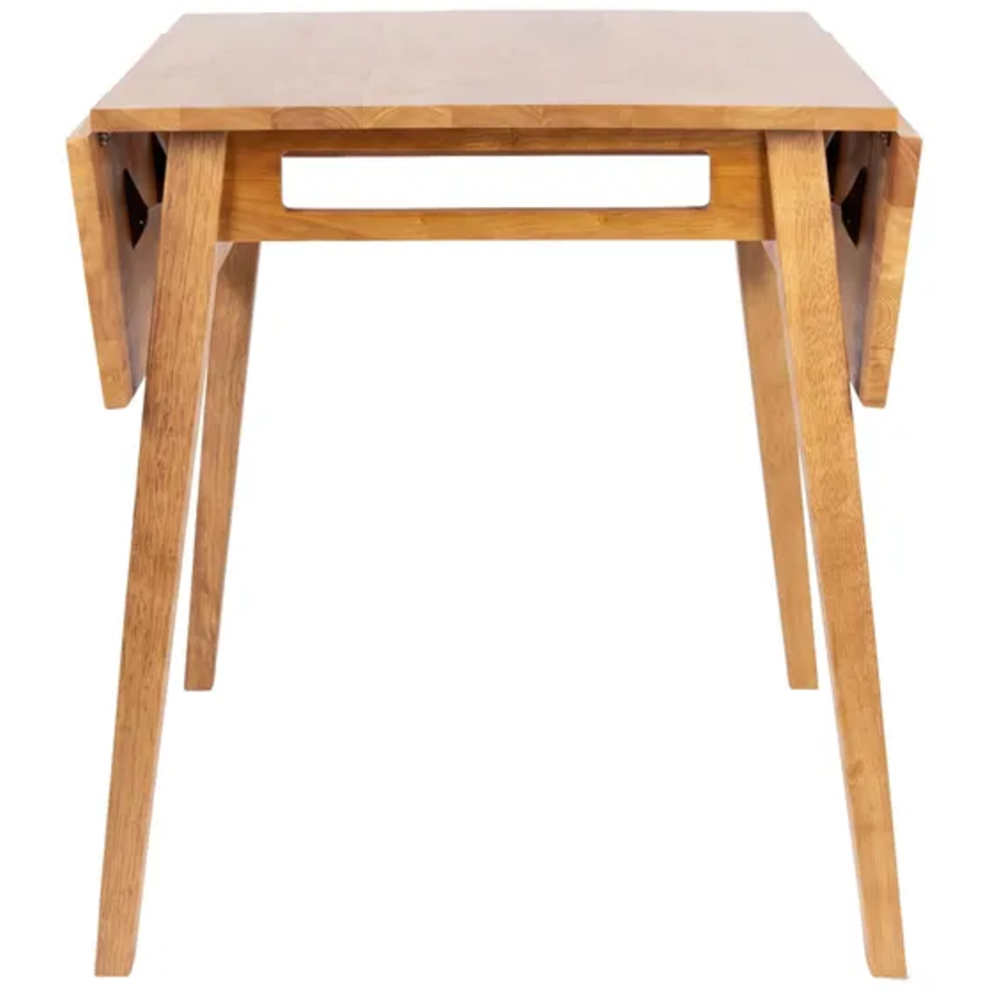 Hjem Interiors Yakidon Eiken Eettafel W60-105 cm Inklapbaar