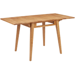 Hjem Interiors Yakidon Eiken Eettafel W60-105 cm Inklapbaar