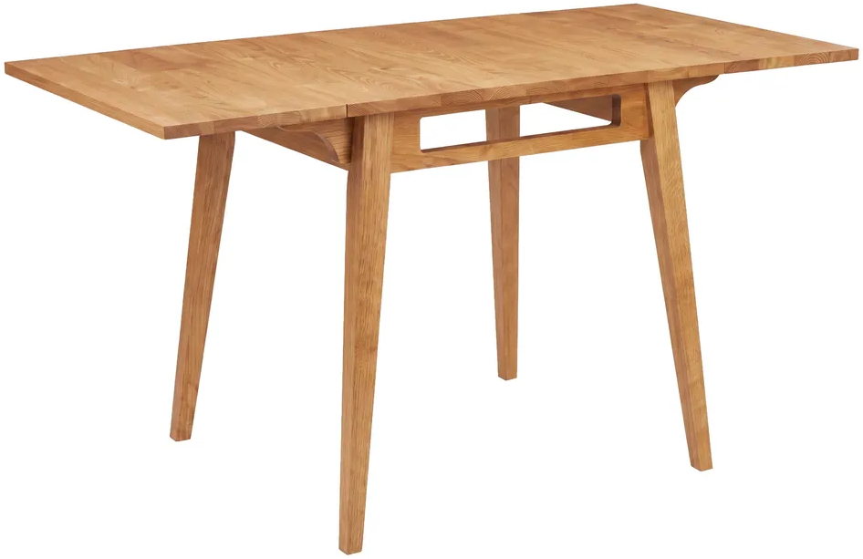 Hjem Interiors Yakidon Eiken Eettafel W60-105 cm Inklapbaar