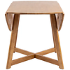 Yakidon Eiken Eettafel Rond Ø120 cm Inklapbaar Yakidon Eiken Eettafel Rond Ø120 cm Inklapbaar
