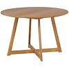 Yakidon Eiken Eettafel Rond Ø120 cm Inklapbaar Yakidon Eiken Eettafel Rond Ø120 cm Inklapbaar