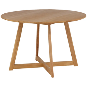 Hjem Interiors Yakidon Eiken Eettafel Rond Ø120 cm Inklapbaar Hjem Interiors Yakidon Eiken Eettafel Rond Ø120 cm Inklapbaar