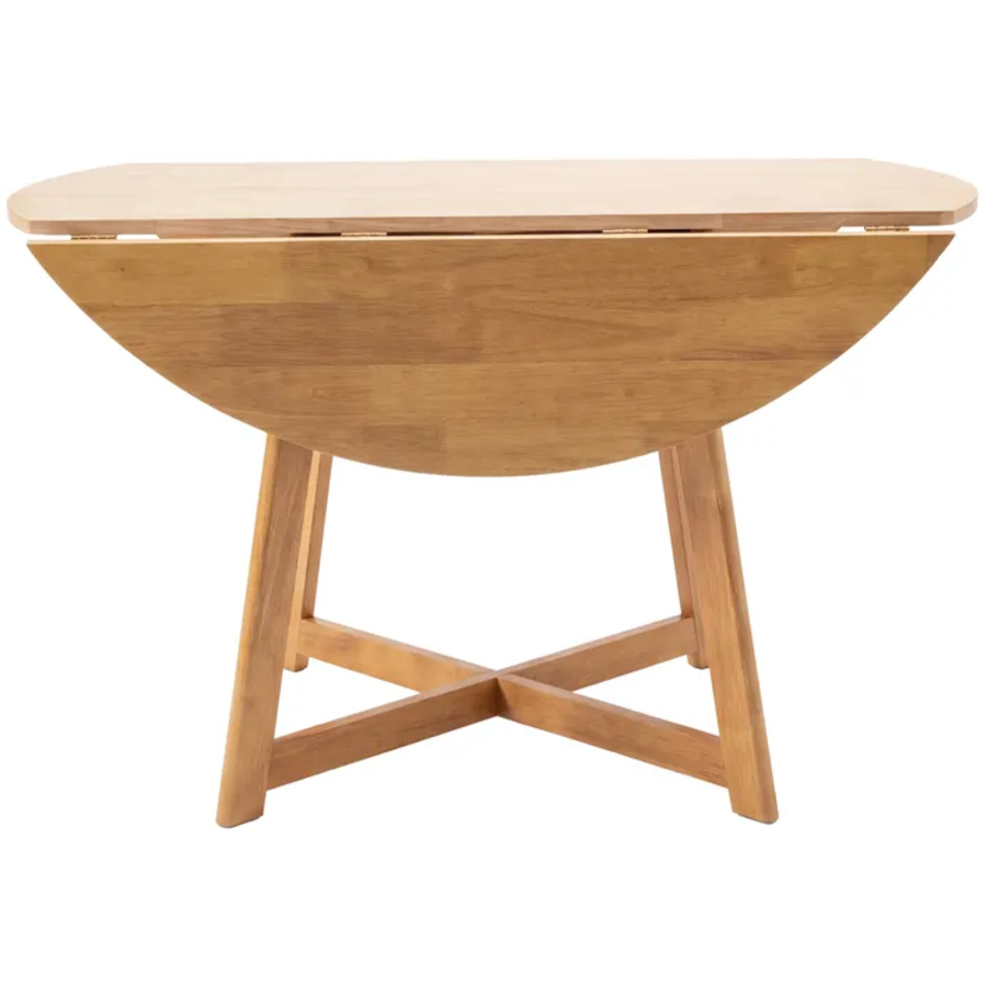 Yakidon Eiken Eettafel Rond Ø120 cm Inklapbaar Hjem Interiors Yakidon Eiken Eettafel Rond Ø120 cm Inklapbaar