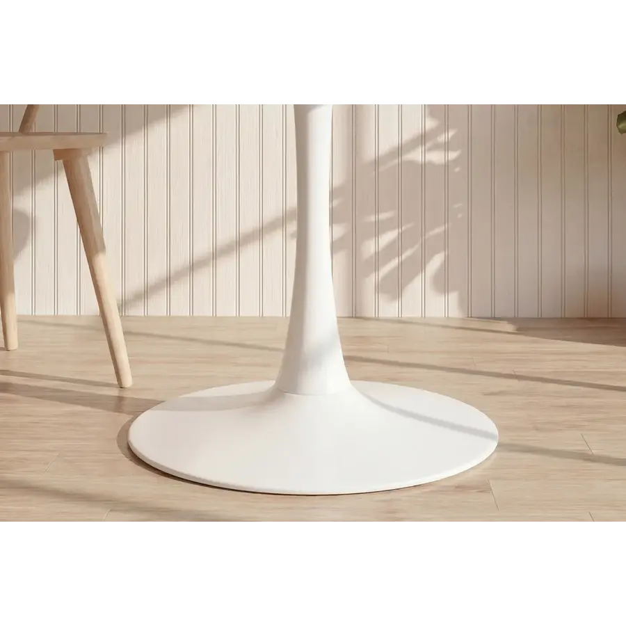 Hamden Witte Eettafel Rond Ø110 cm Hjem Interiors Hamden Witte Eettafel Rond Ø110 cm
