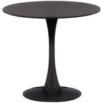 Hjem Interiors Hamden Zwarte Eettafel Rond Ø80 cm