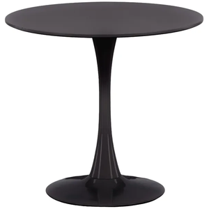Hjem Interiors Hamden Zwarte Eettafel Rond Ø80 cm
