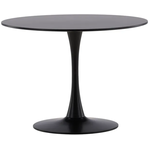 Hjem Interiors Hamden Zwarte Eettafel Rond Ø110 cm Hjem Interiors Hamden Zwarte Eettafel Rond Ø110 cm