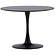 Hamden Zwarte Eettafel Rond Ø110 cm Hamden Zwarte Eettafel Rond Ø110 cm