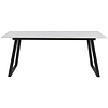 Estelle 200 cm Eettafel Wit Marmerlook