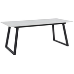 Hjem Interiors Estelle 200 cm Eettafel Wit Marmerlook