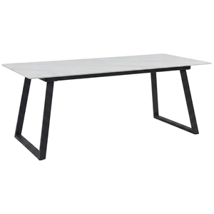 Hjem Interiors Estelle 200 cm Eettafel Wit Marmerlook Hjem Interiors Estelle 200 cm Eettafel Wit Marmerlook