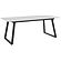 Estelle 200 cm Eettafel Wit Marmerlook