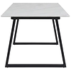 Estelle 200 cm Eettafel Wit Marmerlook