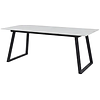 Estelle 200 cm Eettafel Wit Marmerlook