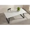 Estelle 200 cm Eettafel Wit Marmerlook
