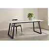 Estelle 200 cm Eettafel Wit Marmerlook