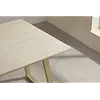 Estelle 200 cm Eettafel Beige Marmerlook
