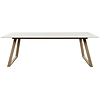 Estelle 200 cm Eettafel Beige Marmerlook