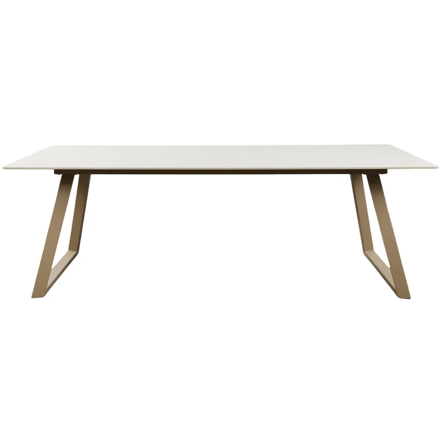 Hjem Interiors Estelle 200 cm Eettafel Beige Marmerlook
