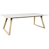 Estelle 200 cm Eettafel Beige Marmerlook