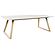 Estelle 200 cm Eettafel Beige Marmerlook